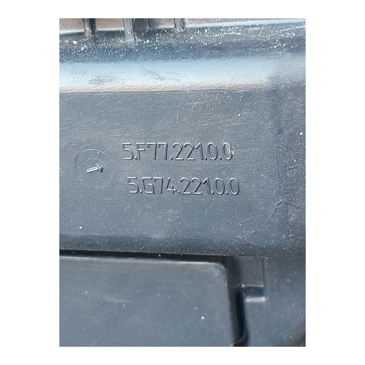 Fiat Doblo III 10-22 ventilacijska kutija   5F7722100   5G7422100