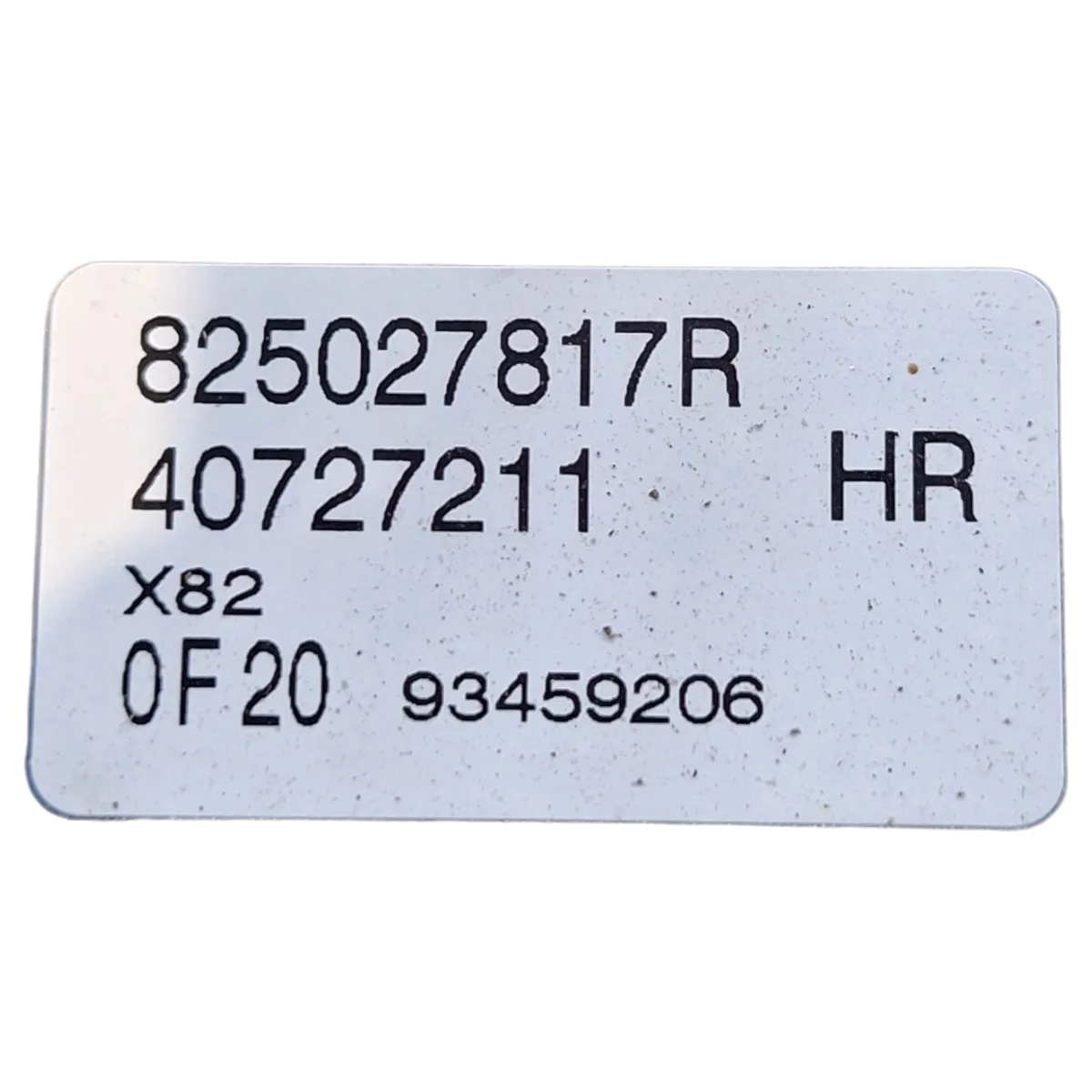 Renault  Trafic III  14-   brava vrata desna klizna   6-pinova    825027817R