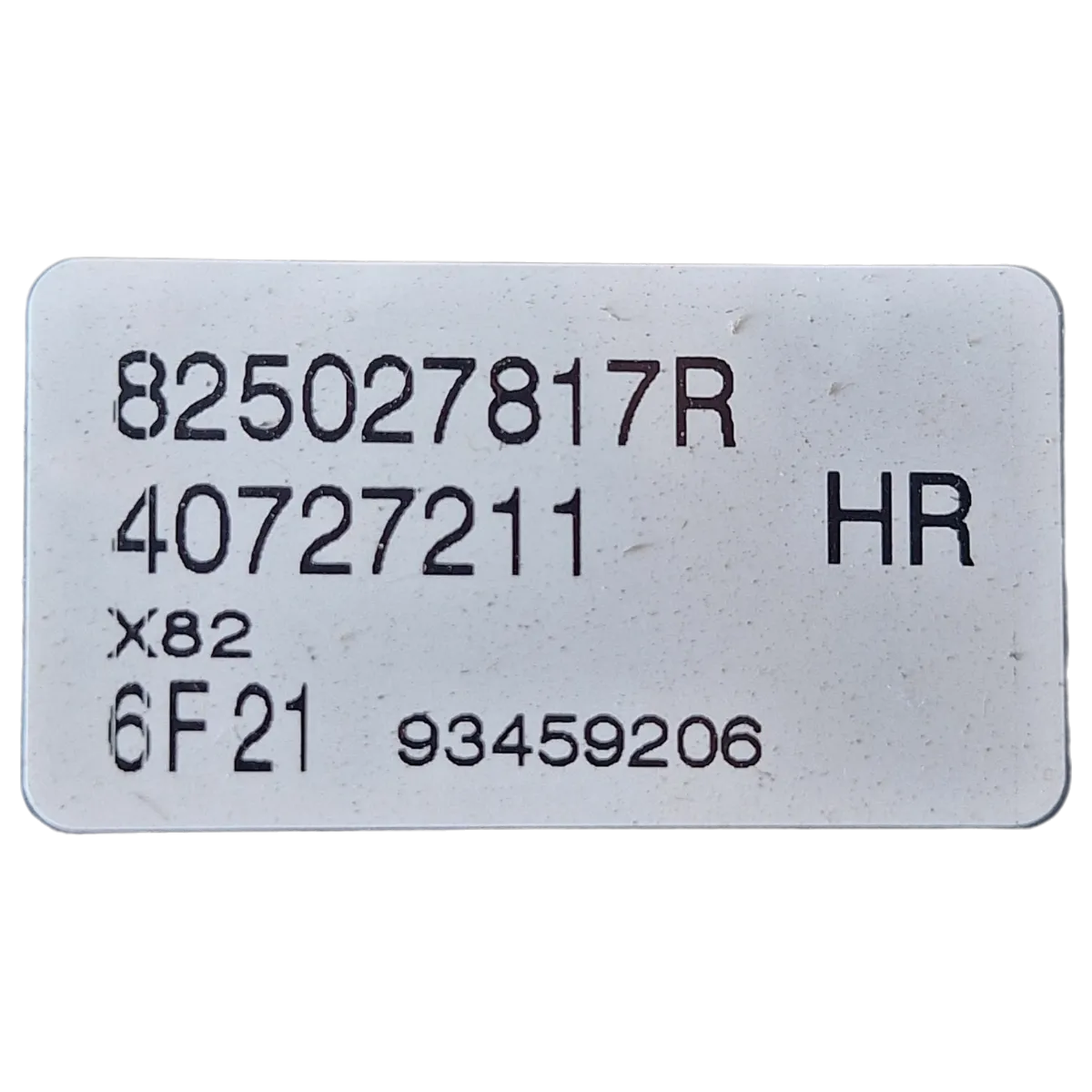 Renault  Trafic III  14-   brava vrata desna klizna   6-pinova    825027817R