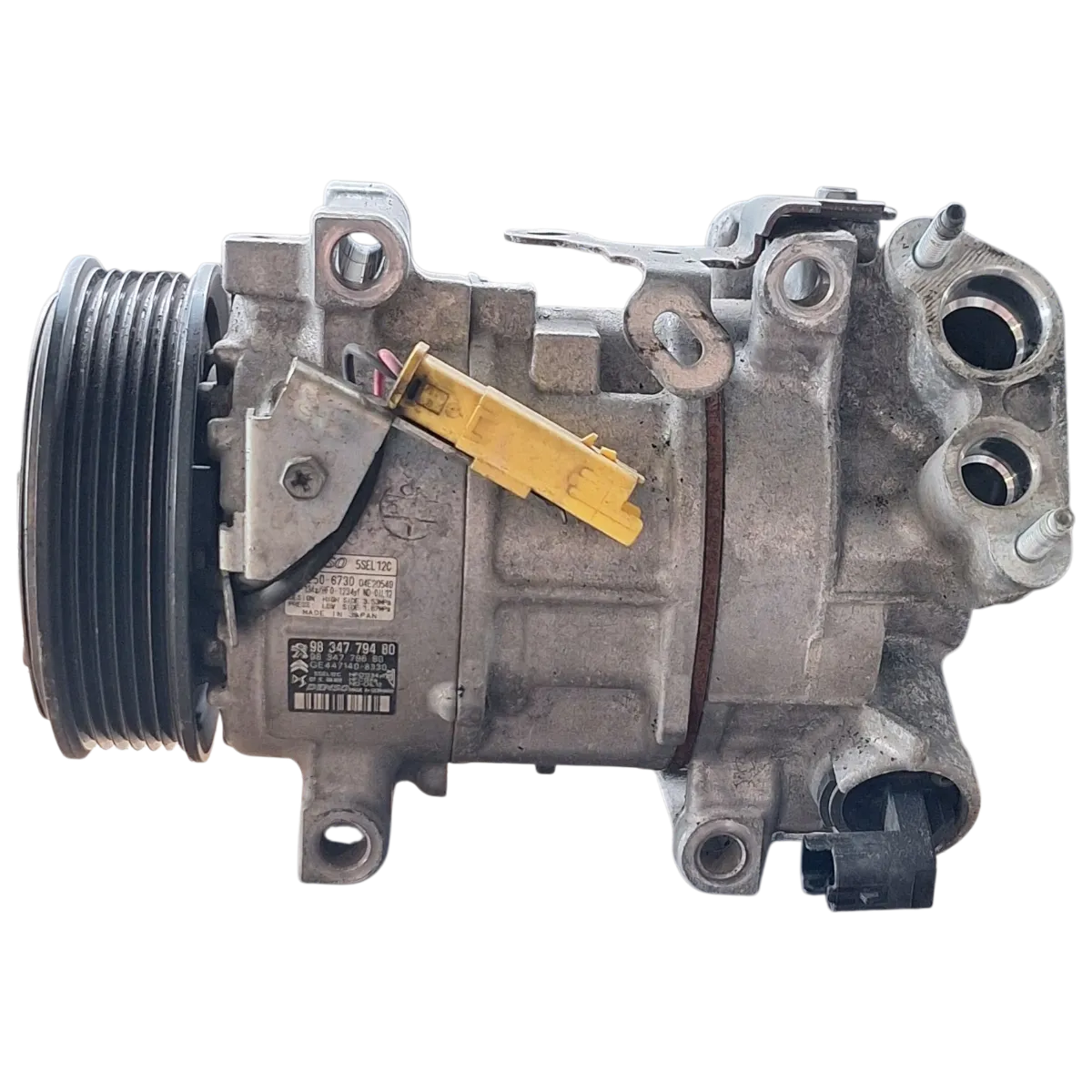 Peugeot 5008  P87  1.5 HDI  17-    kompresor klime   4472506730  9834779480  9834779680