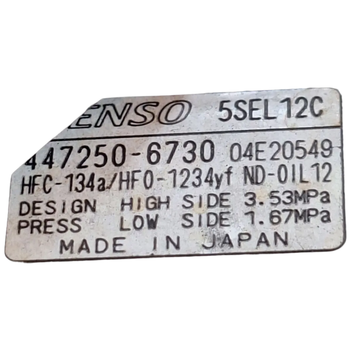 Peugeot 5008  P87  1.5 HDI  17-    kompresor klime   4472506730  9834779480  9834779680