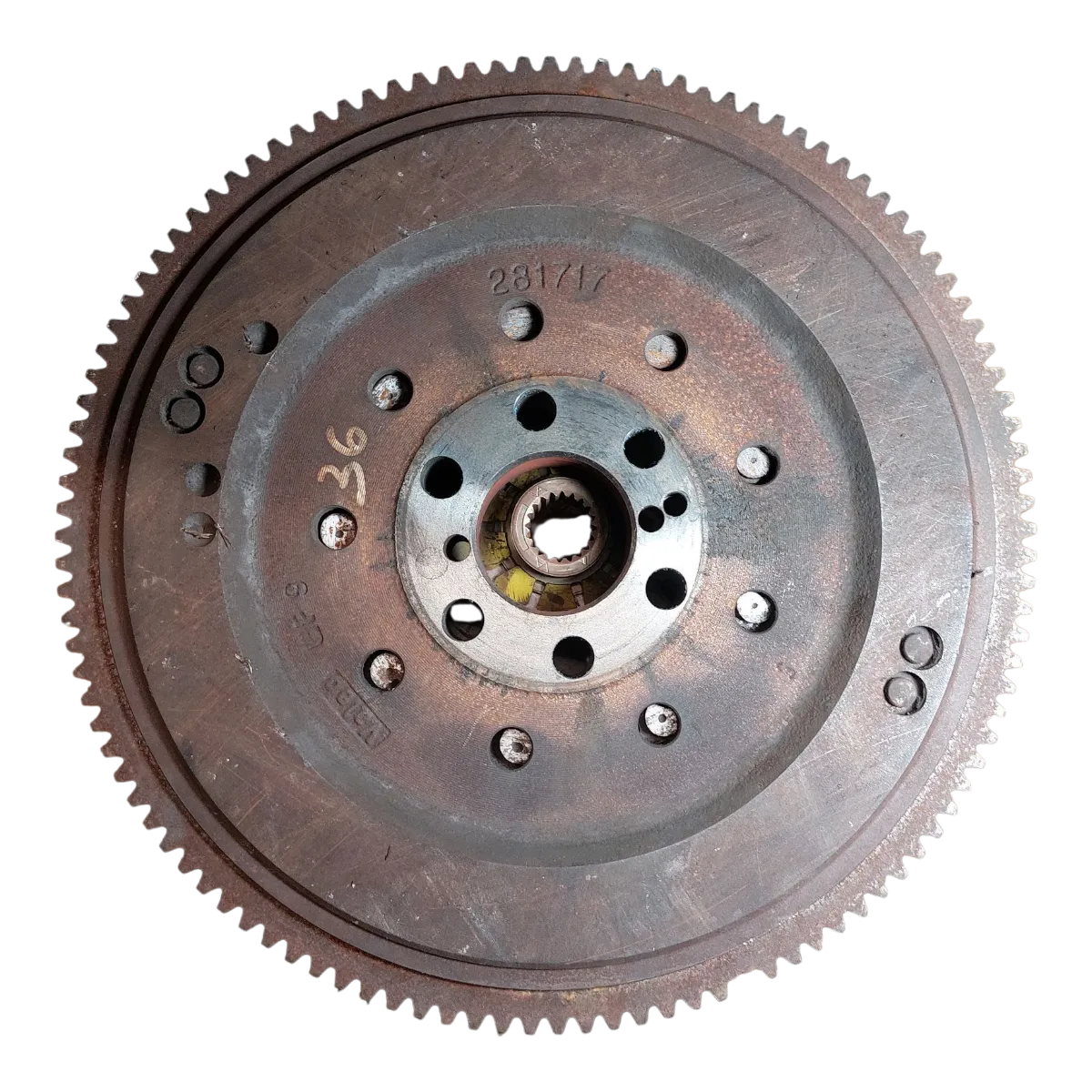 Fiat Doblo 00-10 1.9 JTD zamašnjak jednomaseni/korpa ,lamela  55185670 281738