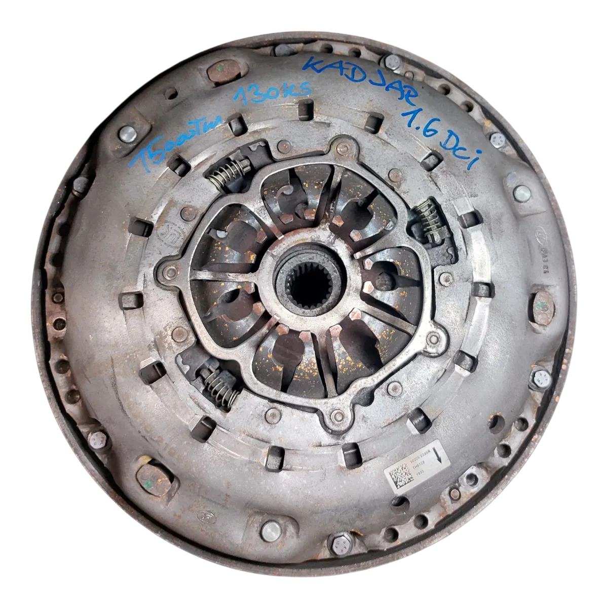 Renault Kadjar 1.6 DCI 15-22   zamašnjak dvomaseni/ korpa ,lamela  302059399R   123100424R  123005998R  75.000km