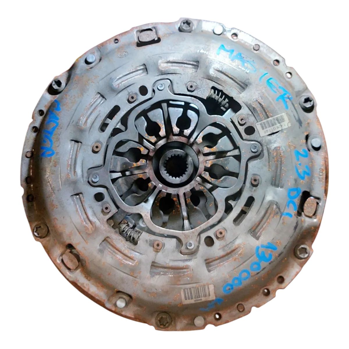 Renault Master  III  2.3  DCI  10 -     zamašnjak dvomaseni / korpa , lamela    123009802R  123106337R  130.000km