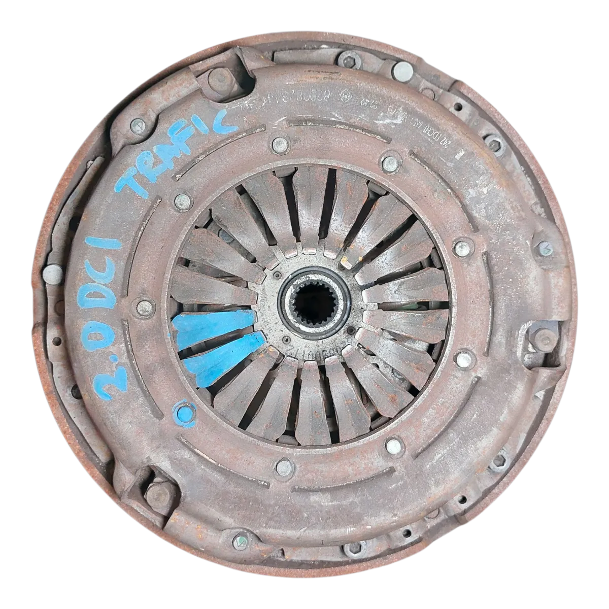 Renault Trafic  II 2.0 DCI  07-14  zamašnjak dvomaseni / korpa , lamela  8200823873 8200803408