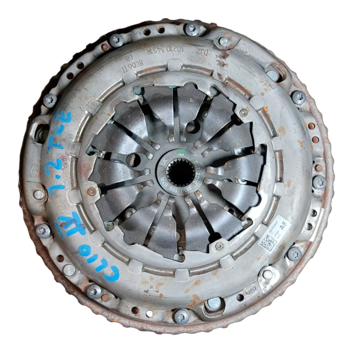 Renault Clio IV 1.2 TCE 12-20 zamašnjak dvomaseni / korpa , lamela 123104345R 302059210R