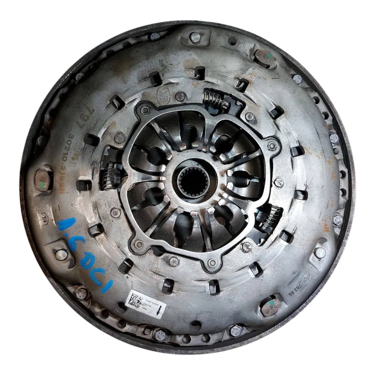 Renault Kadjar 1.6 DCI 15-22 zamašnjak dvomaseni/ korpa ,lamela 302059399R 123100424R 123005998R