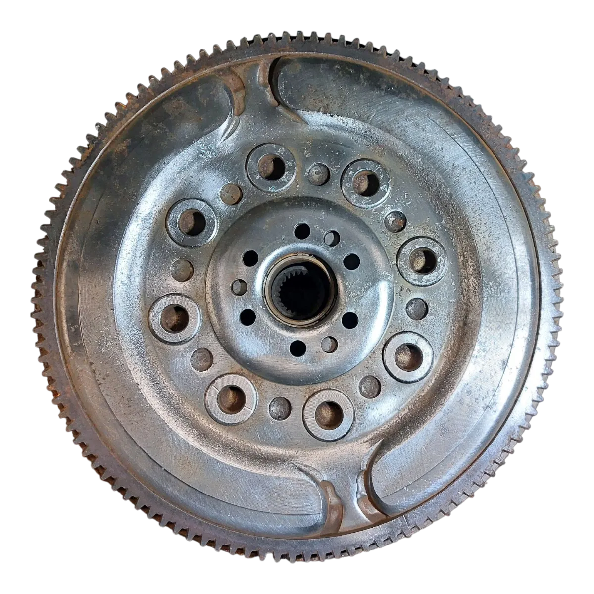 Ford Focus 1.6 TDCI  04-13  zamašnjak dvomaseni / korpa , lamela  3M516477CD  3M516477CE  3M516477CF 3M516477CG 3M516477CH