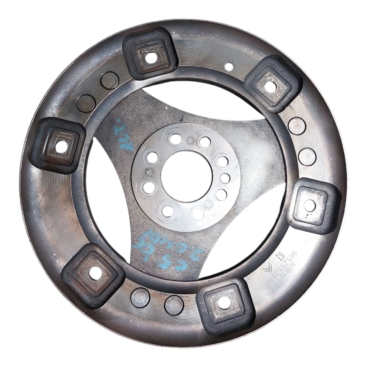 Citroen C5 III X7 2.0 HDI 07-19 automat. zamašnjak 9652553880   0532R2