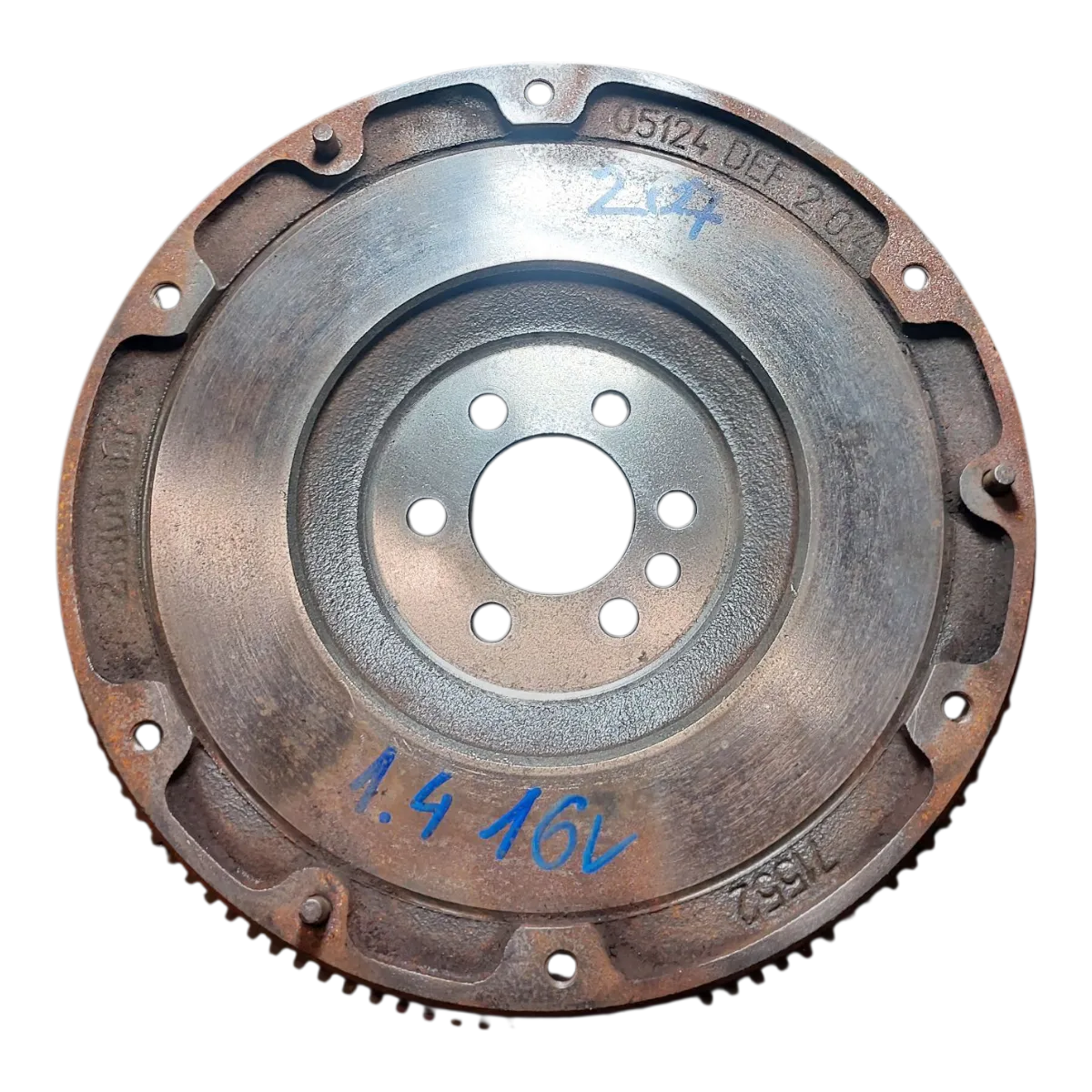 Peugeot 207 1.6 16V 07-15 zamašnjak jednomaseni/ korpa ,lamela V7552305 0532S0