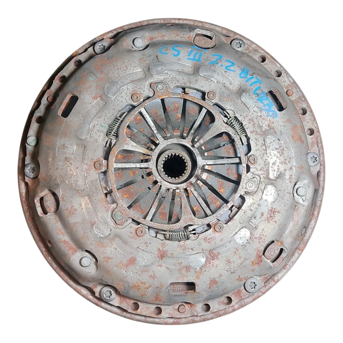 Citroen  C5 III X7  2.2 HDI 170ks  08- zamašnjak dvomaseni / korpa , lamela 9639847880 9664362180