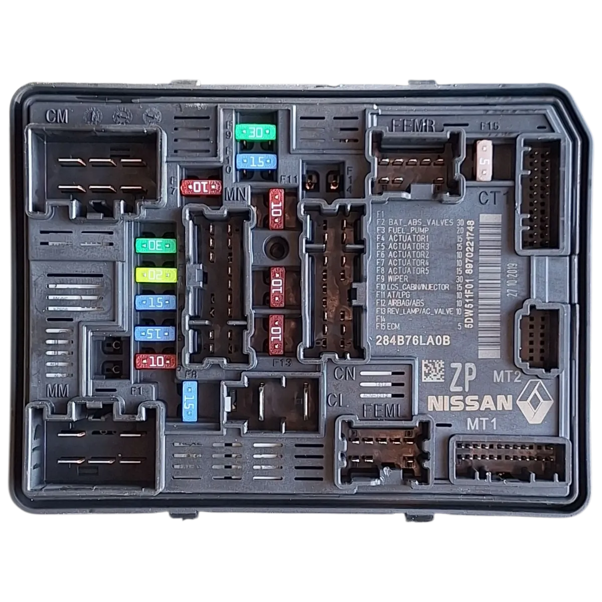 Nissan Juke  F16  1.0 TCE   19-    USM vanjska kutija osigurača   284B76LA0B