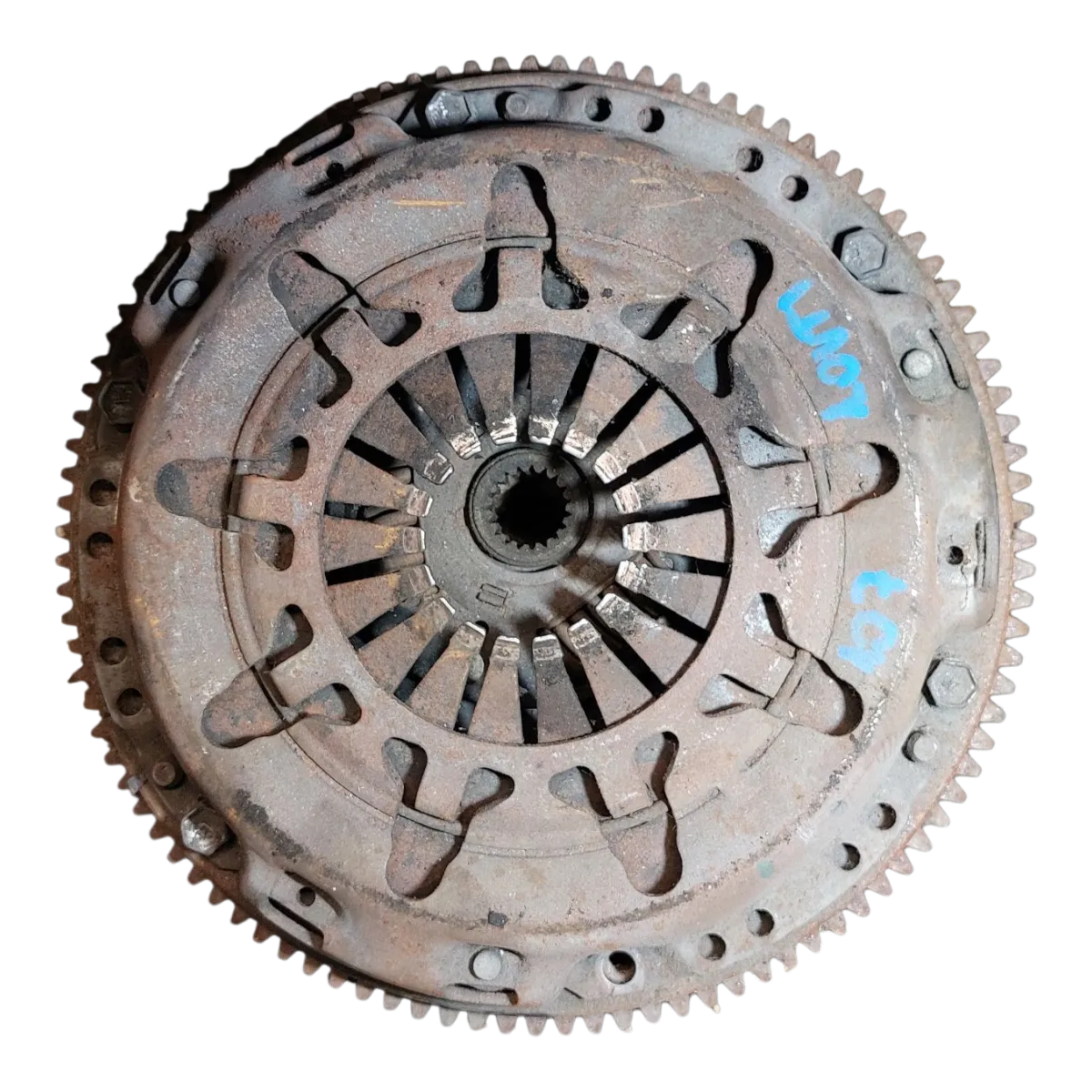 Peugeot 107 1.0i 05-14 zamašnjak jednomaseni/korpa,lamela  13451-00010-A 1629086280