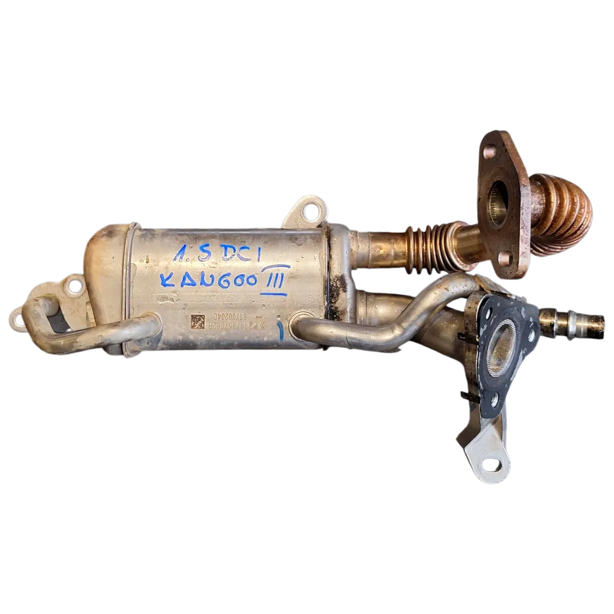 Renault Kangoo III 1.5 DCI  07-21   hladnjak EGR ventila  147350364R  147357082R