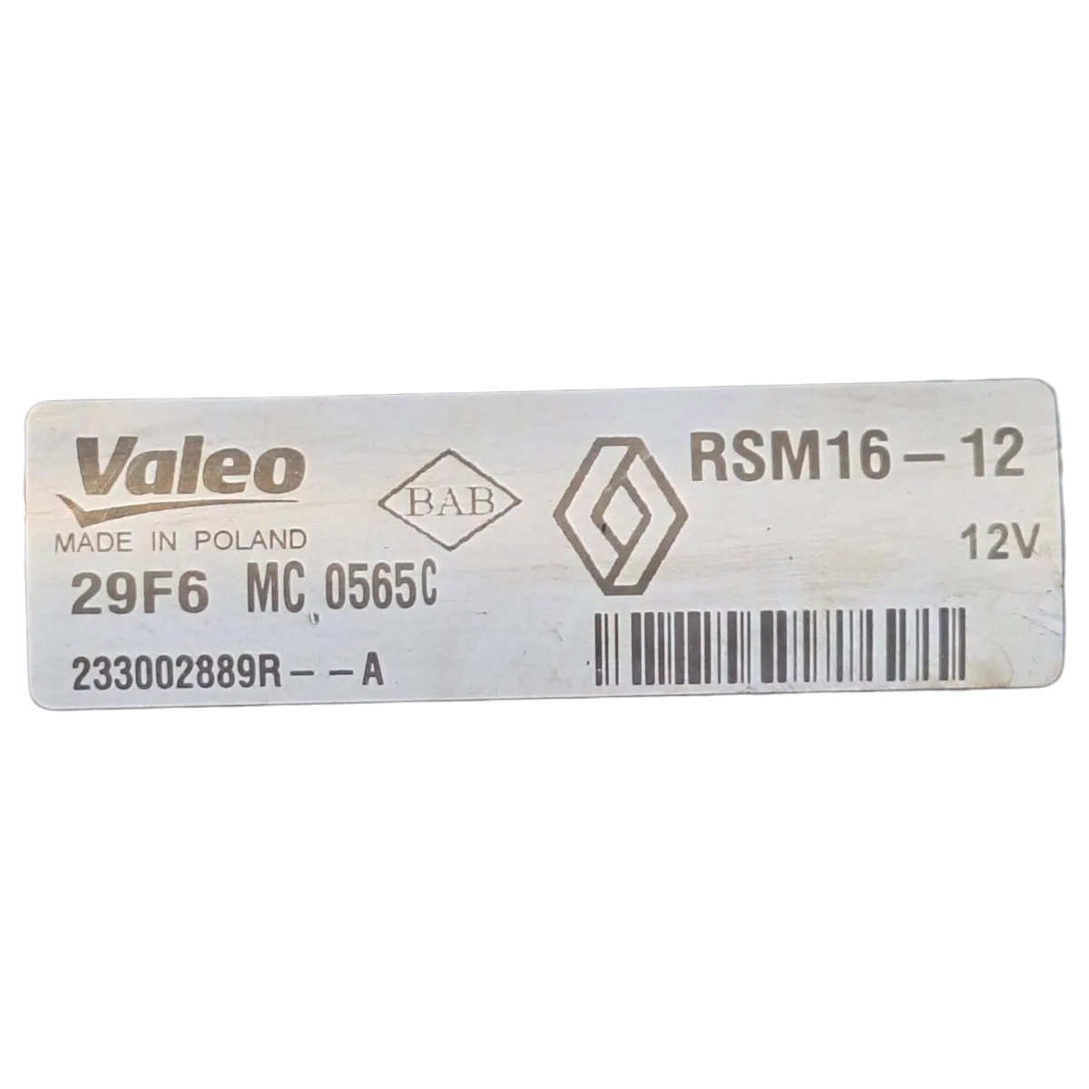 Renault  Trafic III 1.6 DCI  14-    starter/ alnaser   233002889R