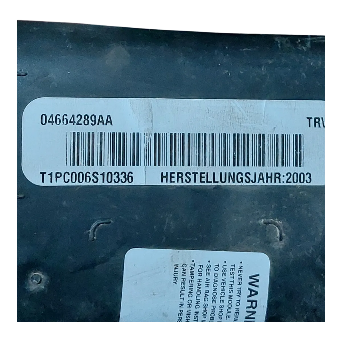 Chrysler PT Cruiser  00-10 airbag/ zračni jastuk sjedala  lijevi   04664289AA