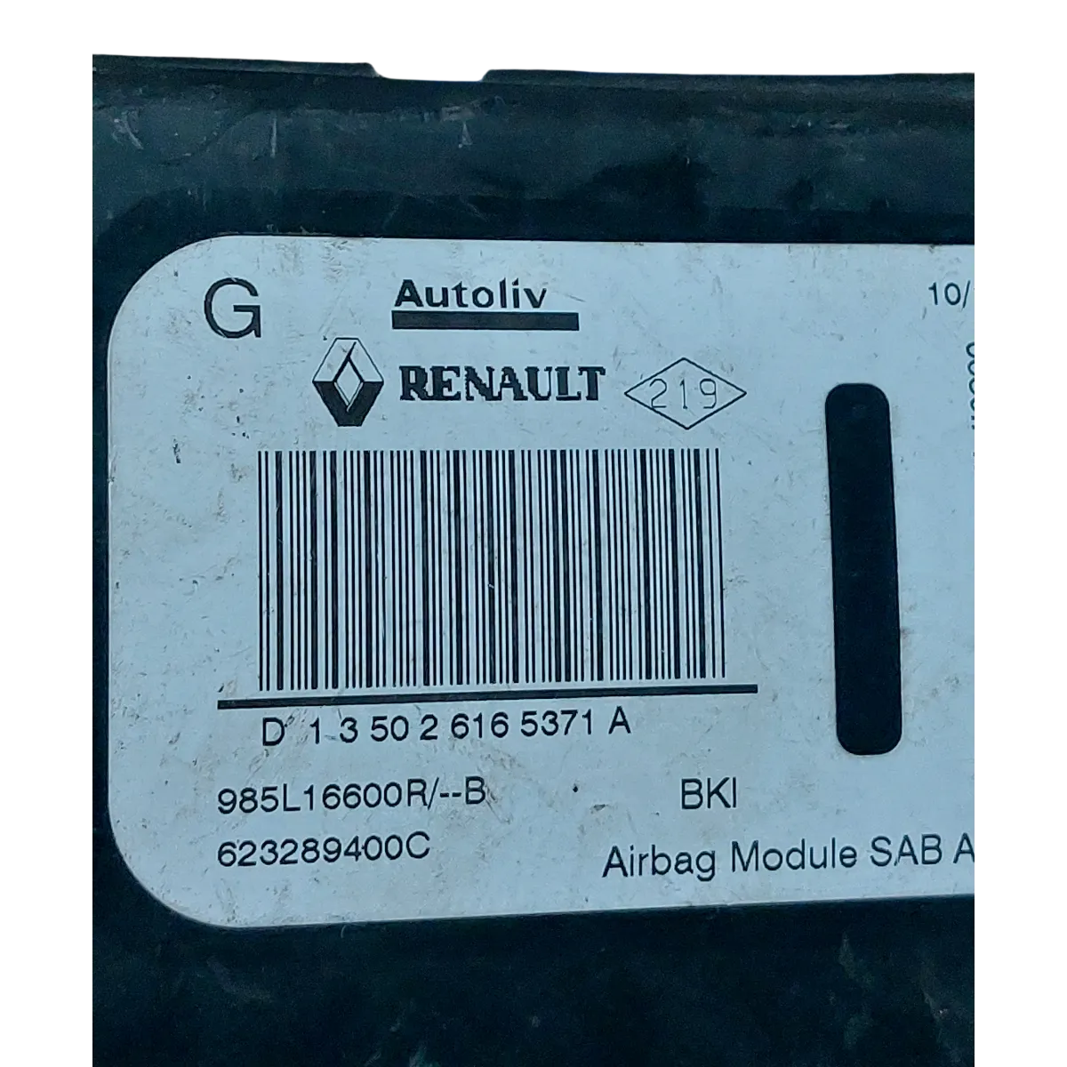 Renault Megane III  08-16  airbag/ zračni jastuk sjedala  lijevi  623289400  985L16600R