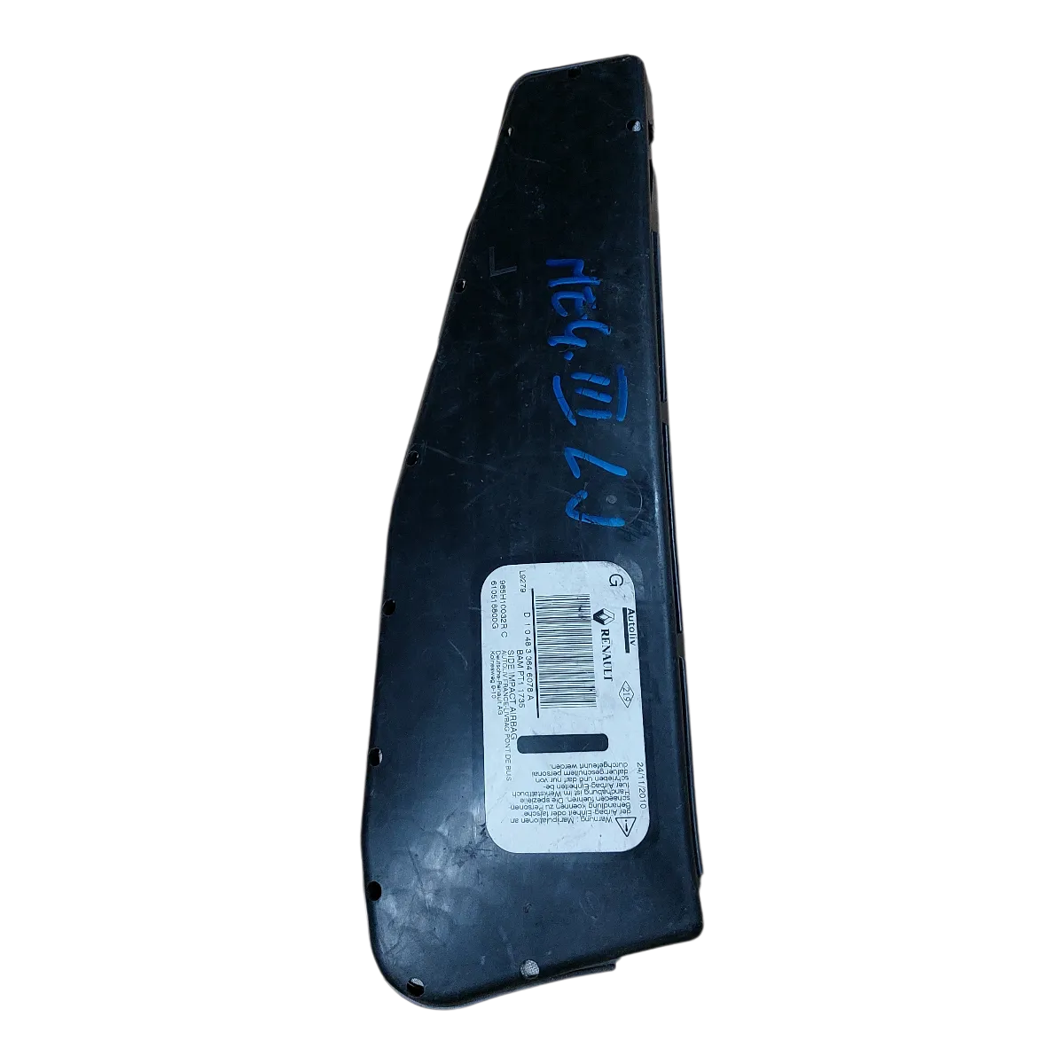 Renault Megane III  08-16  airbag/ zračni jastuk sjedala  lijevi   985H10032R   610518800G