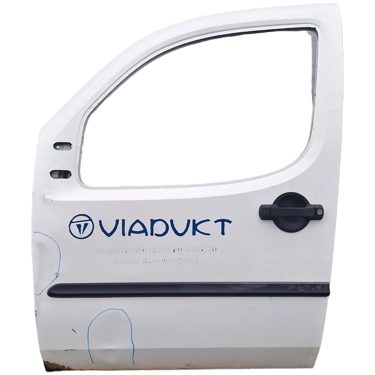 Fiat Doblo   00-10  vrata prednja lijeva   OŠTEĆENA!