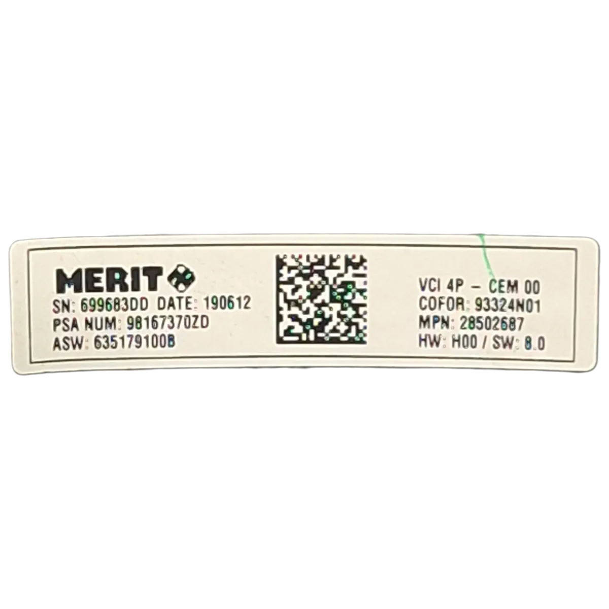 Citroen C4 Picasso Space Tourer 14-22   volan/ obruč volana    98167370ZD