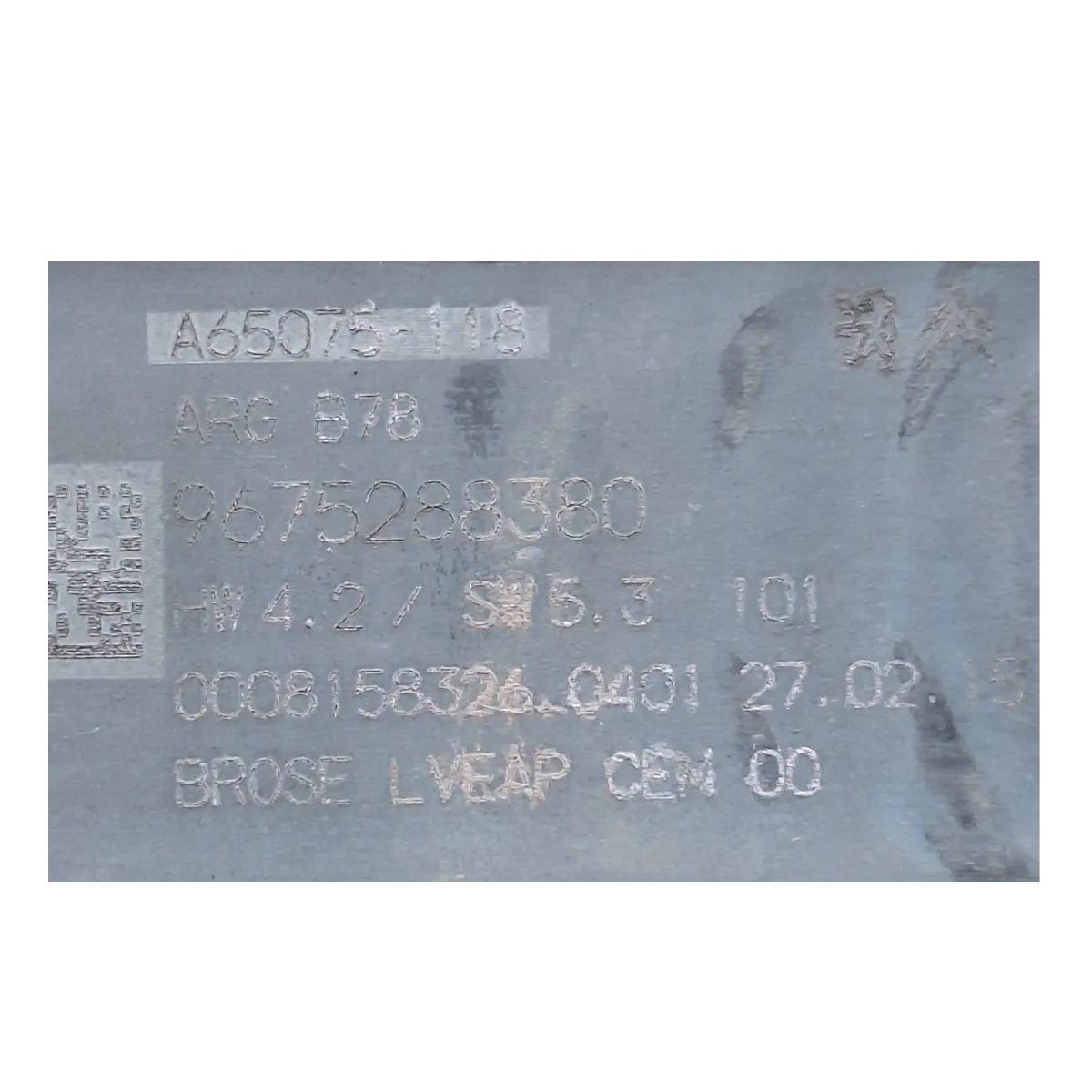 Citroen C4 Picasso Space Tourer 14-22   podizač stakla zadnji lijevi     9676172480  9675288380