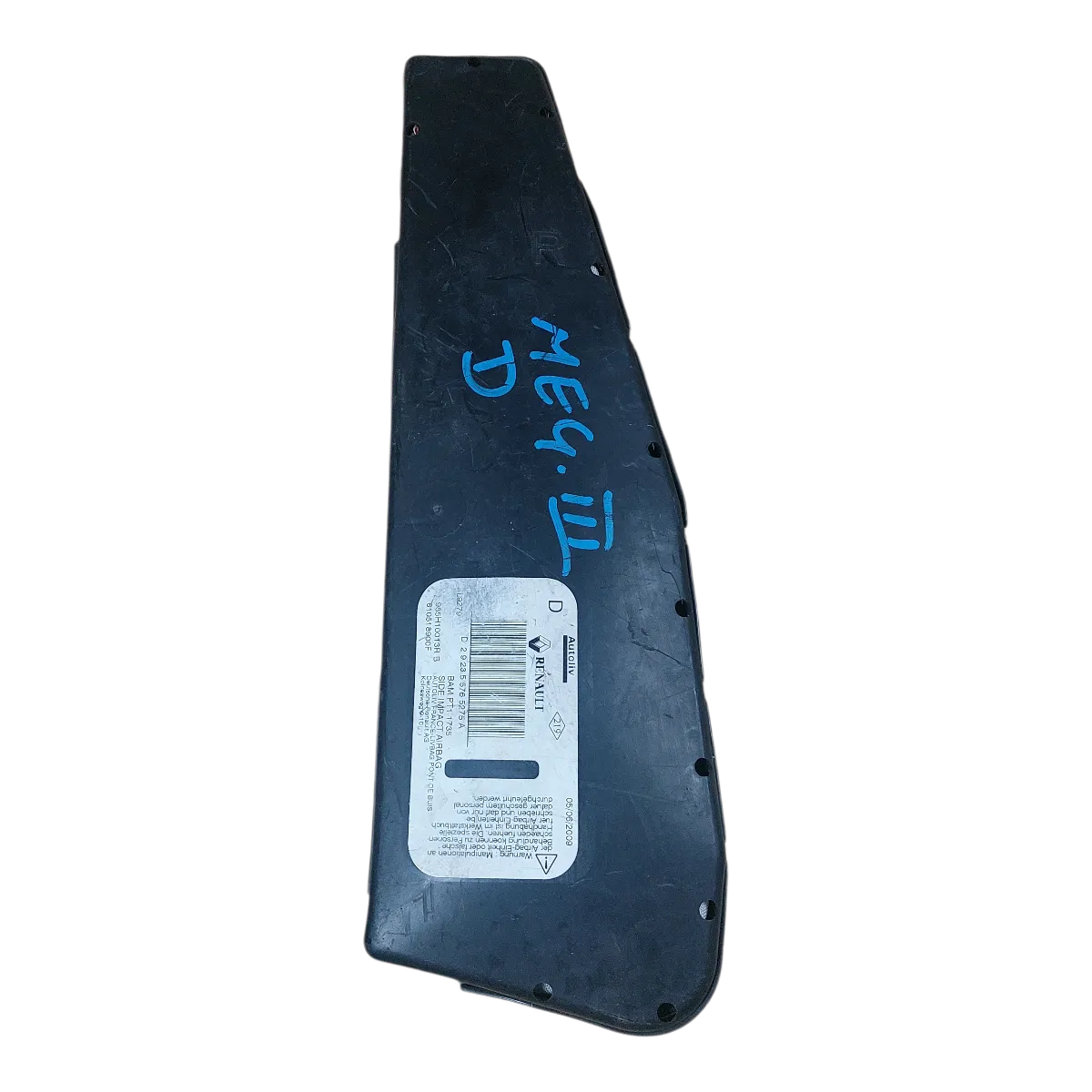 Renault Megane III  08-16   airbag/ zračni jastuk sjedala desni  985H10013R  610518900F
