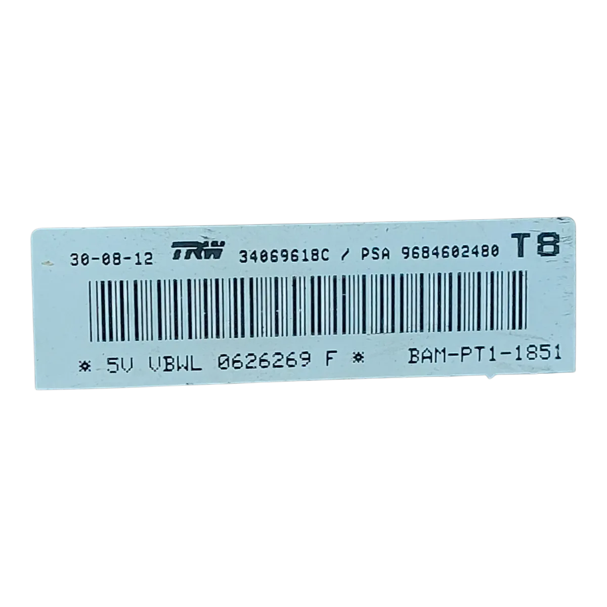 Peugeot 5008  09-16 airbag/ zračni jastuk sjedala lijevi  9684602480