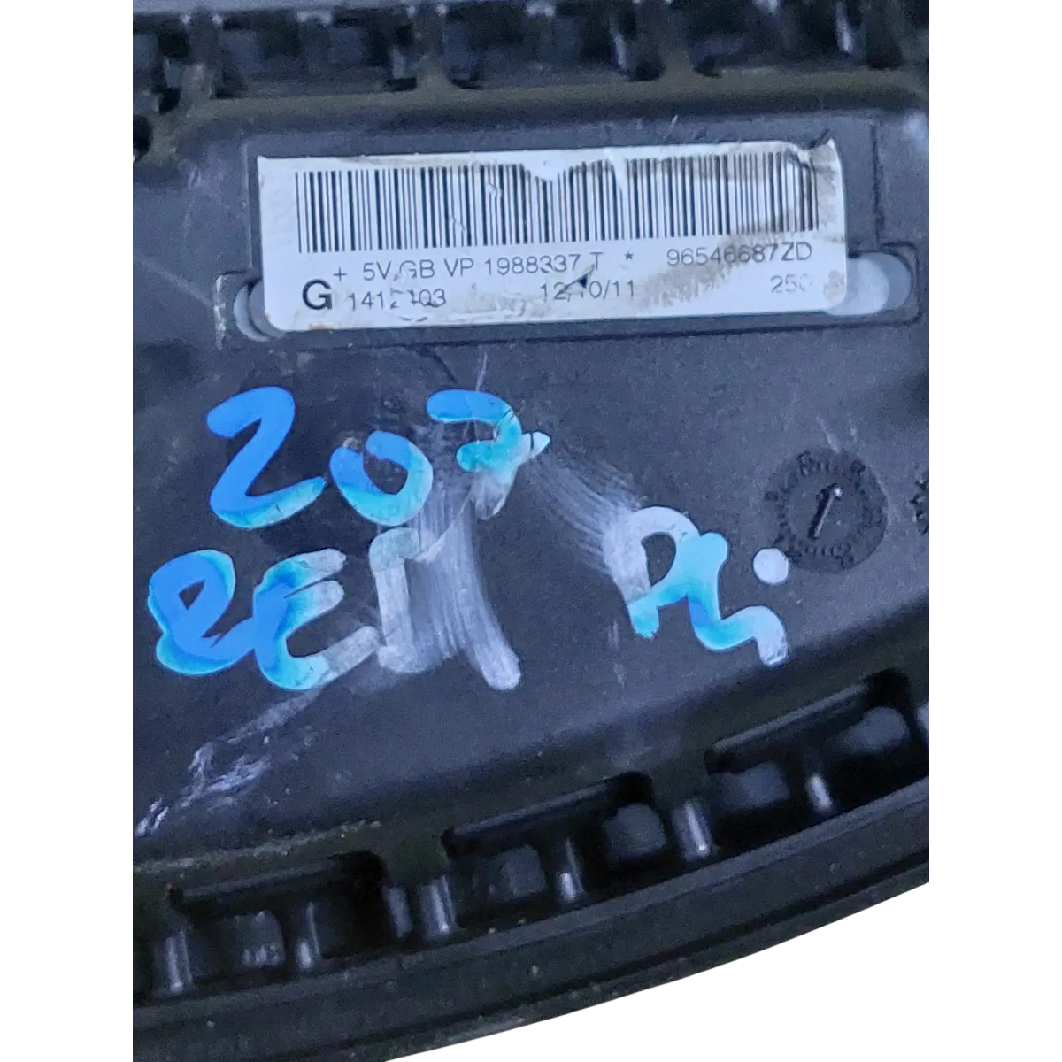 Peugeot 207   06-15  airbag/ zračni jastuk sjedala lijevi  96546687ZD