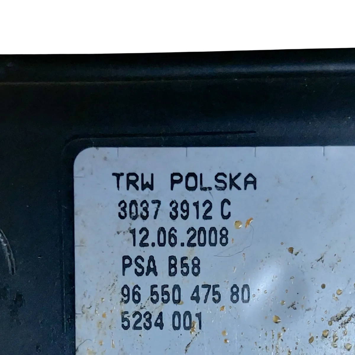 Citroen C4 Picasso 06-13 airbag/ zračni jastuk sjedala desni 9655047580