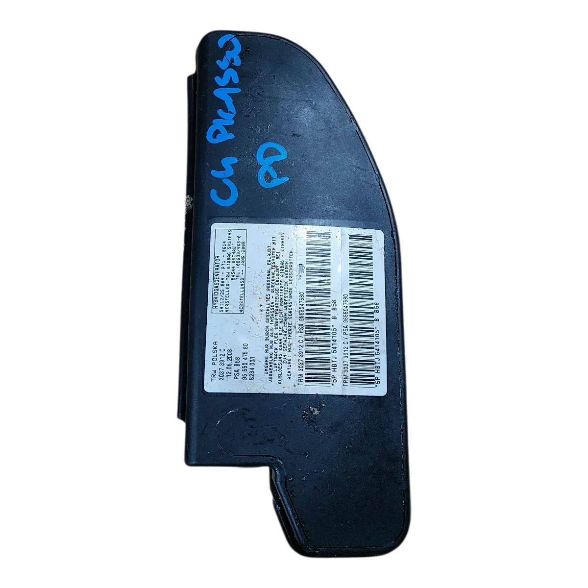 Citroen C4 Picasso 06-13 airbag/ zračni jastuk sjedala desni 9655047580