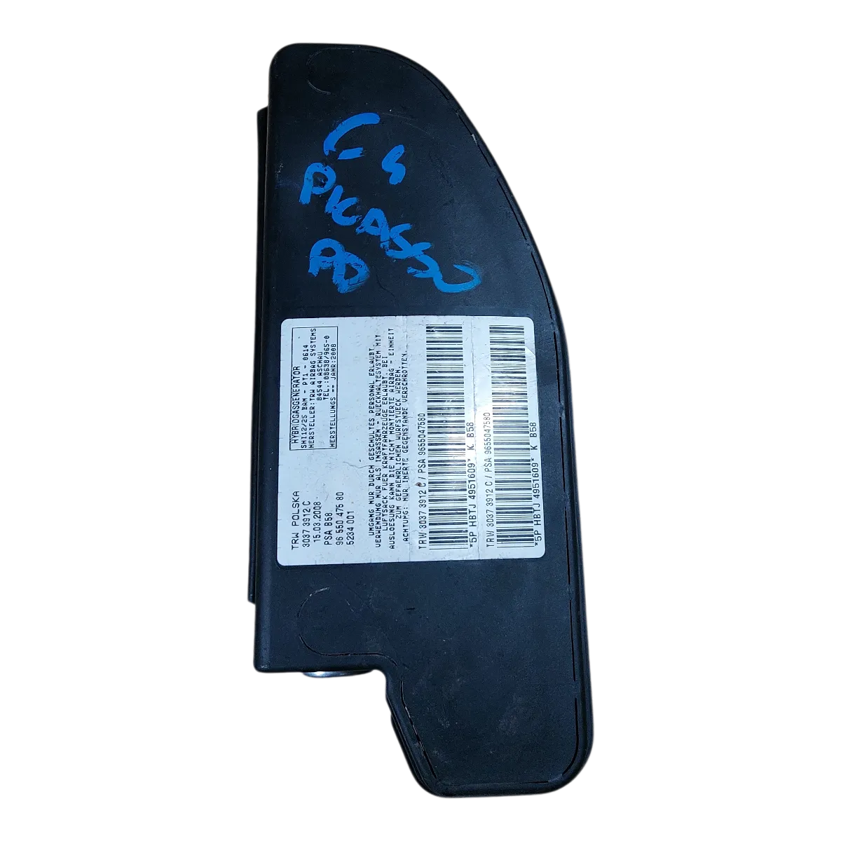 Citroen C4 Picasso 06-13 airbag/ zračni jastuk sjedala desni 9655047580