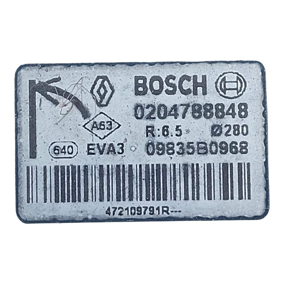 Renault Kangoo III 07-21 servo bubanj/pojačivač sile kočenja  0204788848  472105437R