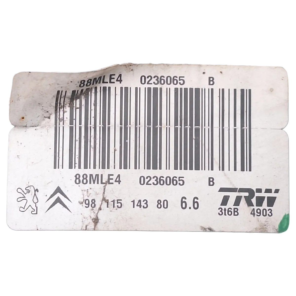 Citroen C4 Cactus   14-20   servo bubanj/ pojačivač sile kočenja    9811514380  88MLE4