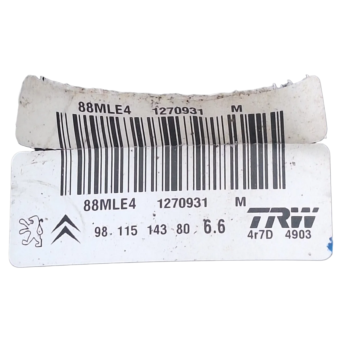 Citroen C4 Cactus   14-20   servo bubanj/ pojačivač sile kočenja    9811514380  88MLE4