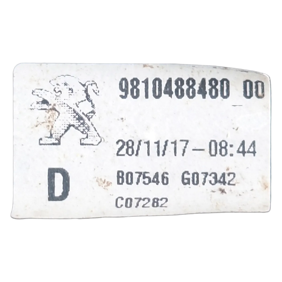 Peugeot 3008 P84  16-     podizač stakla zadnji desni    9810488480  9811864480