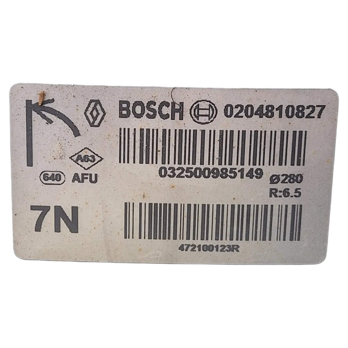 Renault Kangoo III   07-21   servo bubanj/ pojačivač sile kočenja     0204810827  472100123R