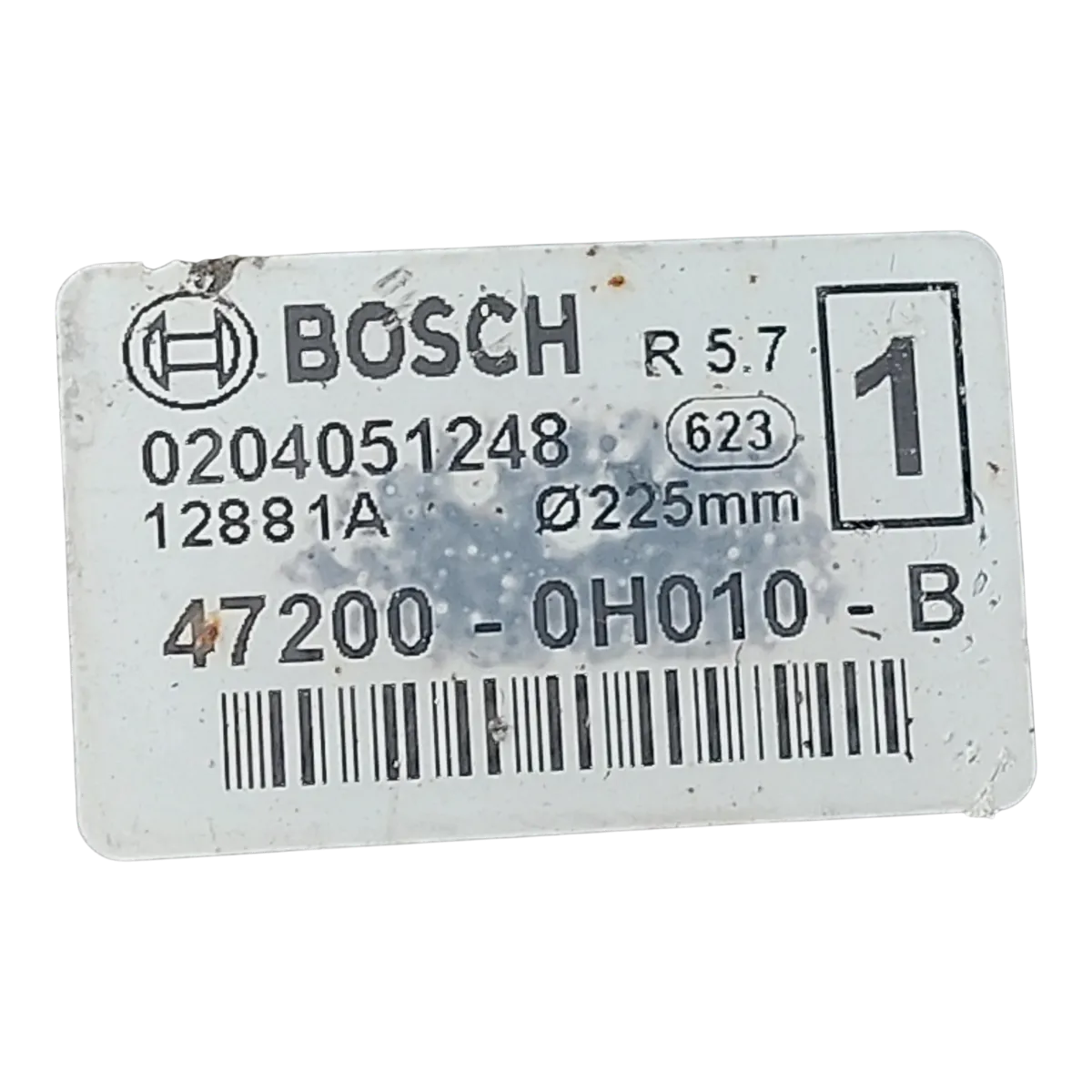 Peugeot 107 05-14 servo bubanj/ pojačivač sile kočenja 472000H010 0204051248
