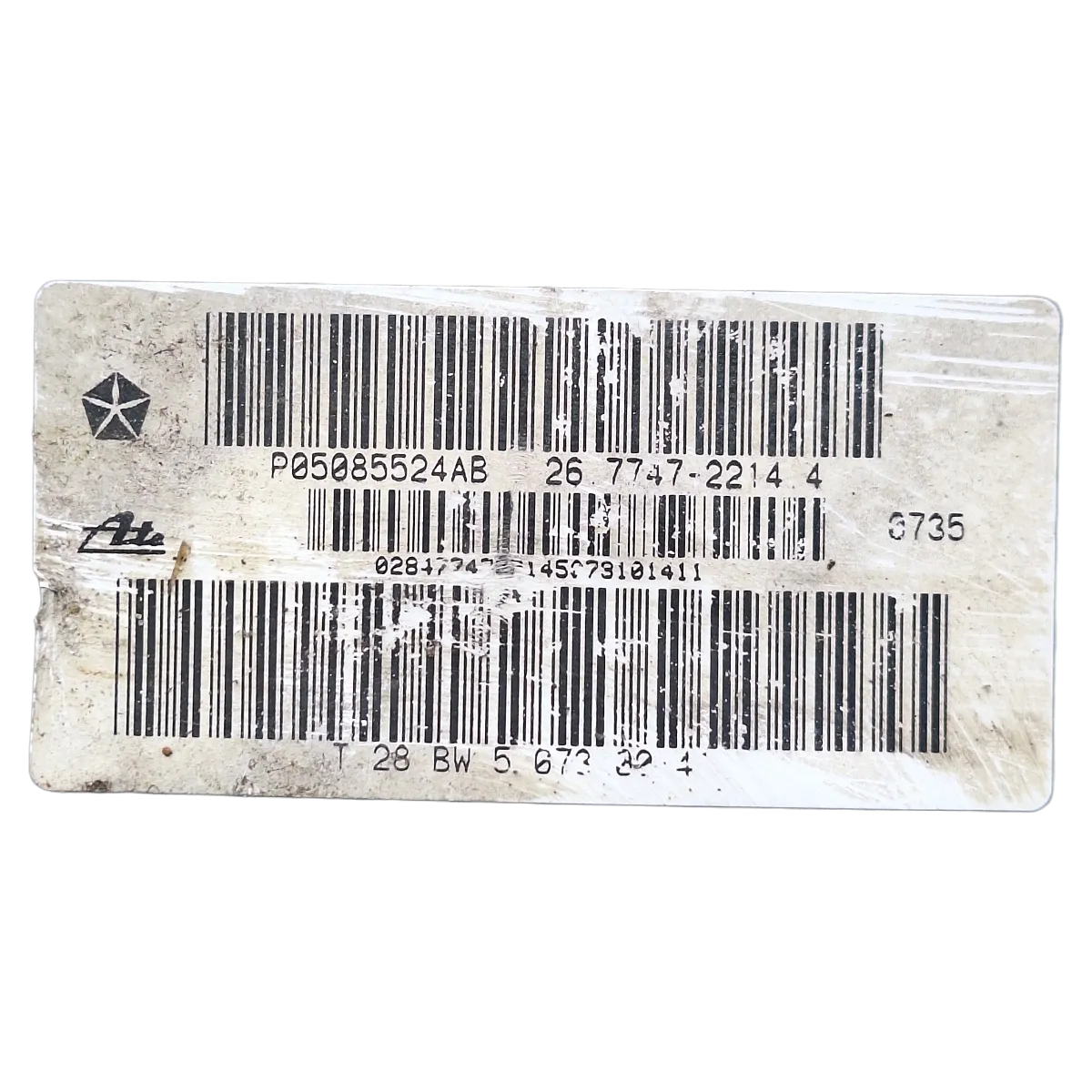 Chrysler PT Cruiser  00-10    servo bubanj/ pojačivač sile kočenja    26774722144