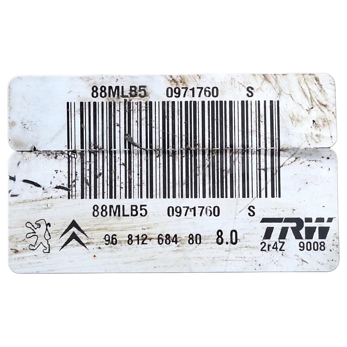 Peugeot Partner III  08-18   servo bubanj/ pojačivač sile kočenja   9681268480  88MLB5