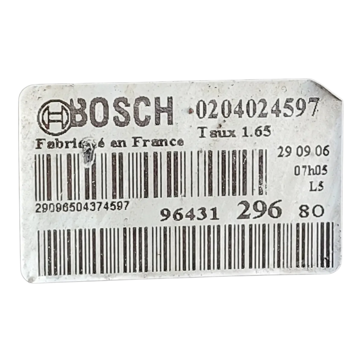 Peugeot 307 01-09  servo bubanj/pojačivač sile kočenja  9643129680   0204024597