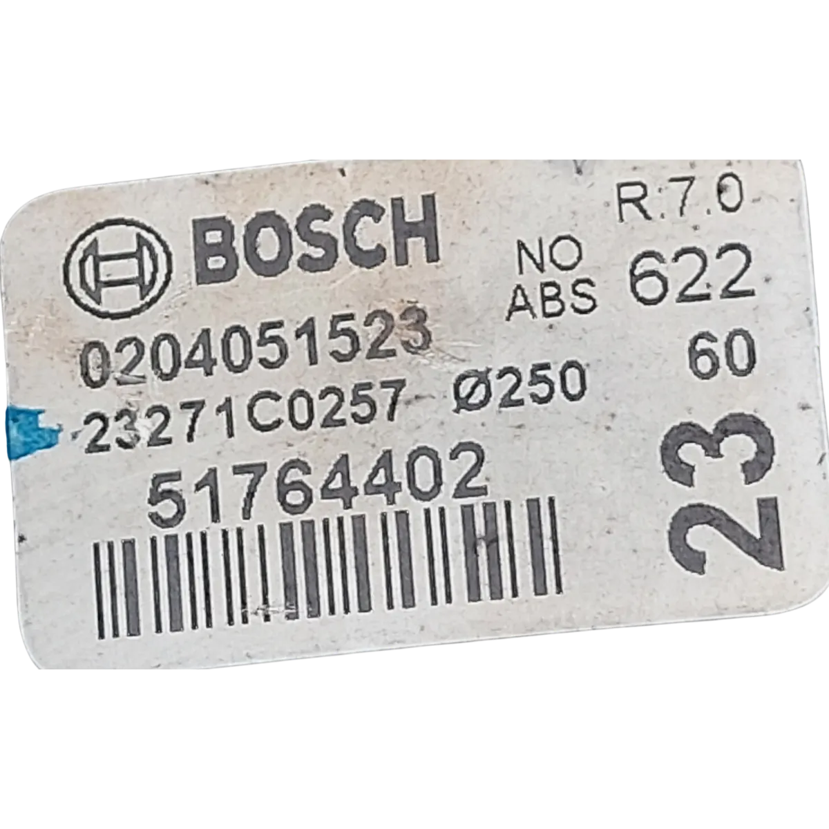 Fiat Doblo   00-10 servo bubanj/ pojačivač sile kočenja  51764402   0204051523