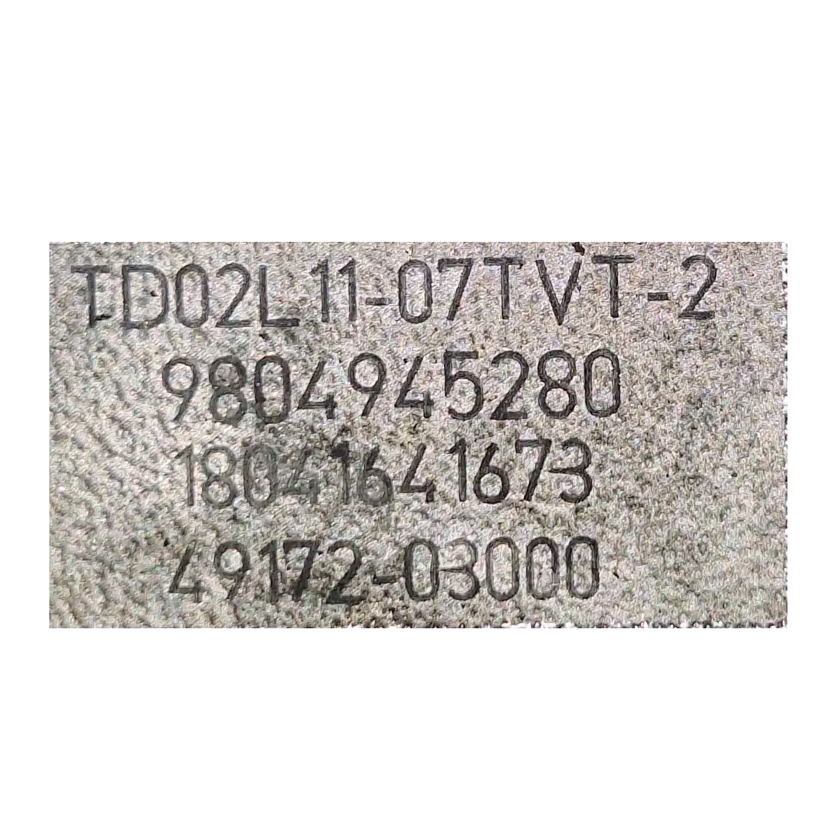 Citroen  C-Elysee  1.6 HDI   12-   turbina    9804945280  4917203000