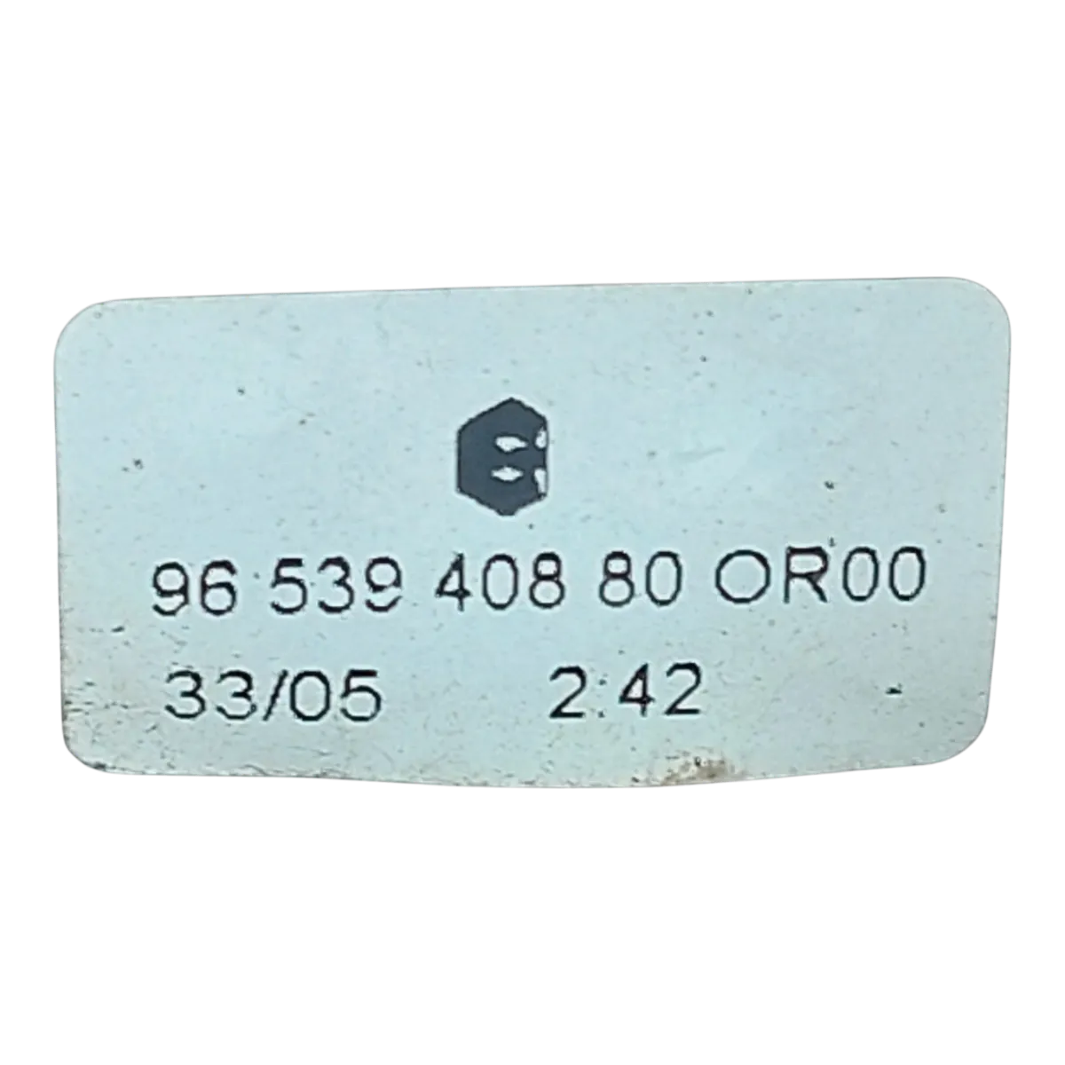 Peugeot  307  00-09  pedala kočnice- kvačila  9653940880