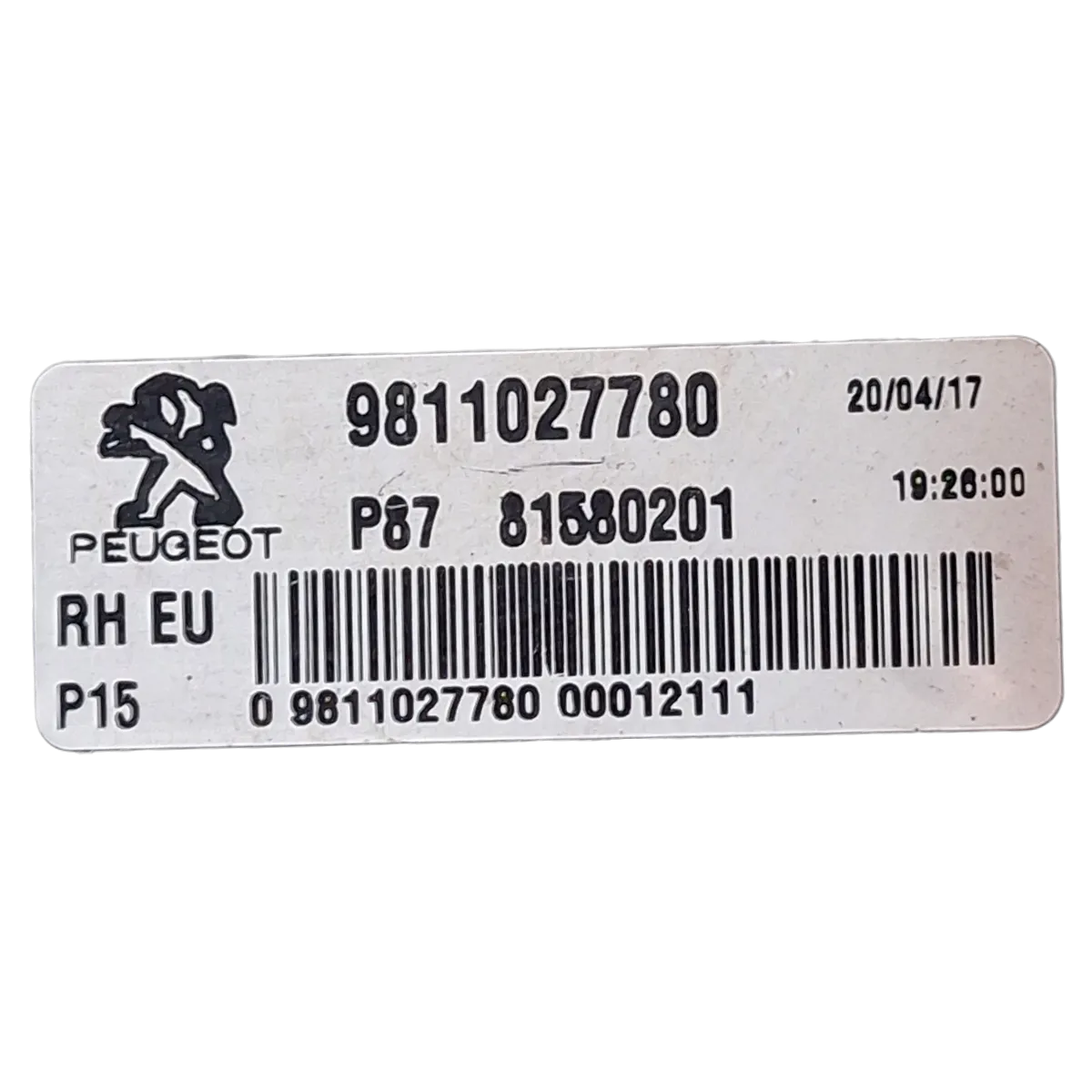 Peugeot 5008 P87   17-    lampa zadnja desna unutarnja    9811027780