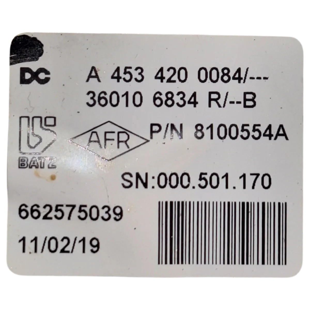 Renault Twingo III   14-     ručna kočnica    360106834R  A4534200084