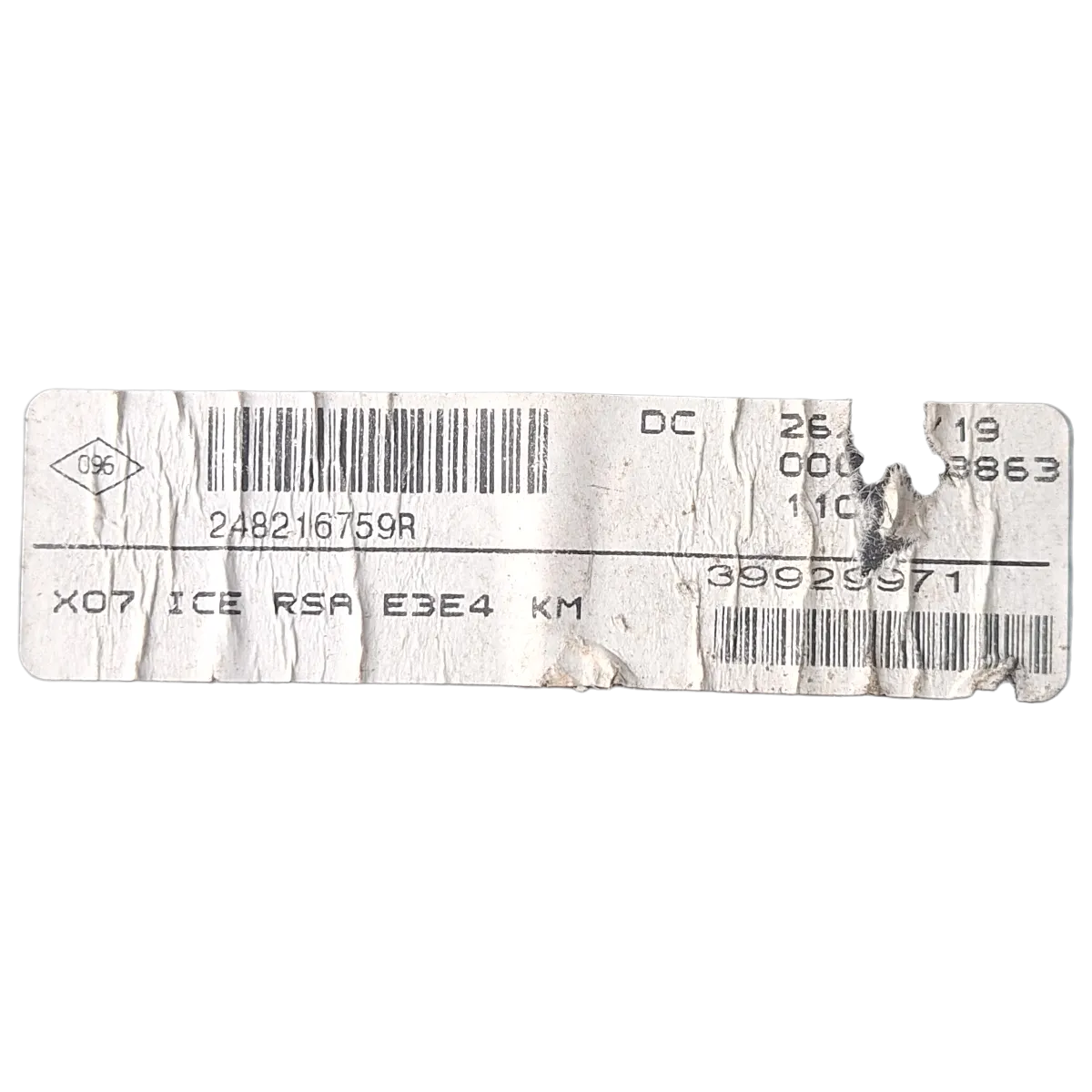 Renault Twingo III   14-     kilometar sat/ brzinomjer    248216759R