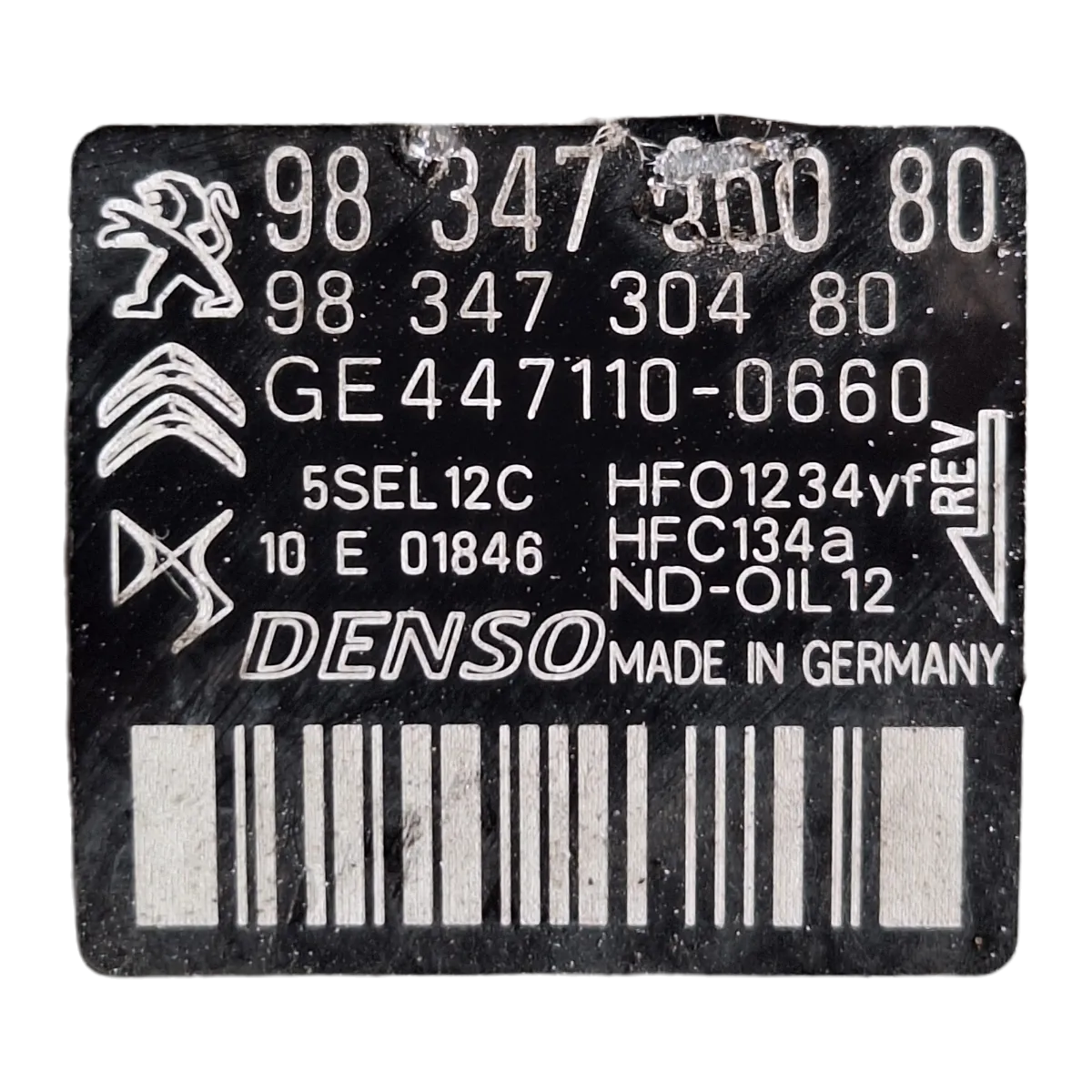 Opel Crossland 1.5 HDI  17-    kompresor klime    4472100010  9834730080  9834730480