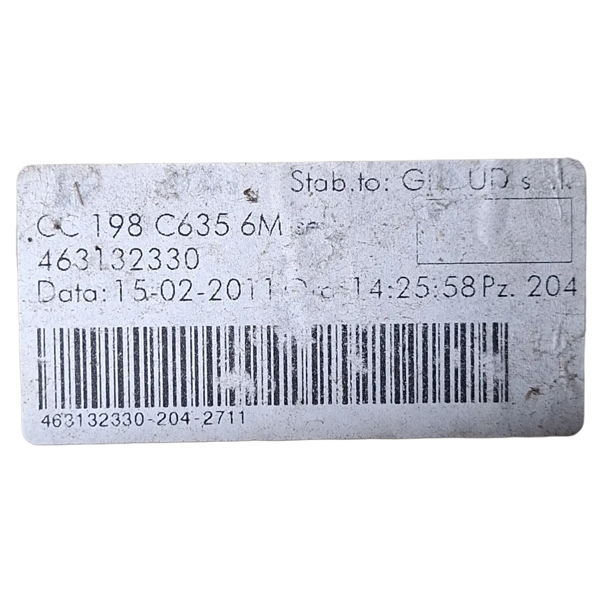 Fiat Bravo II 1.4  T-jet  07-14   mehanizam šaltanja- šalt hebla    463132330