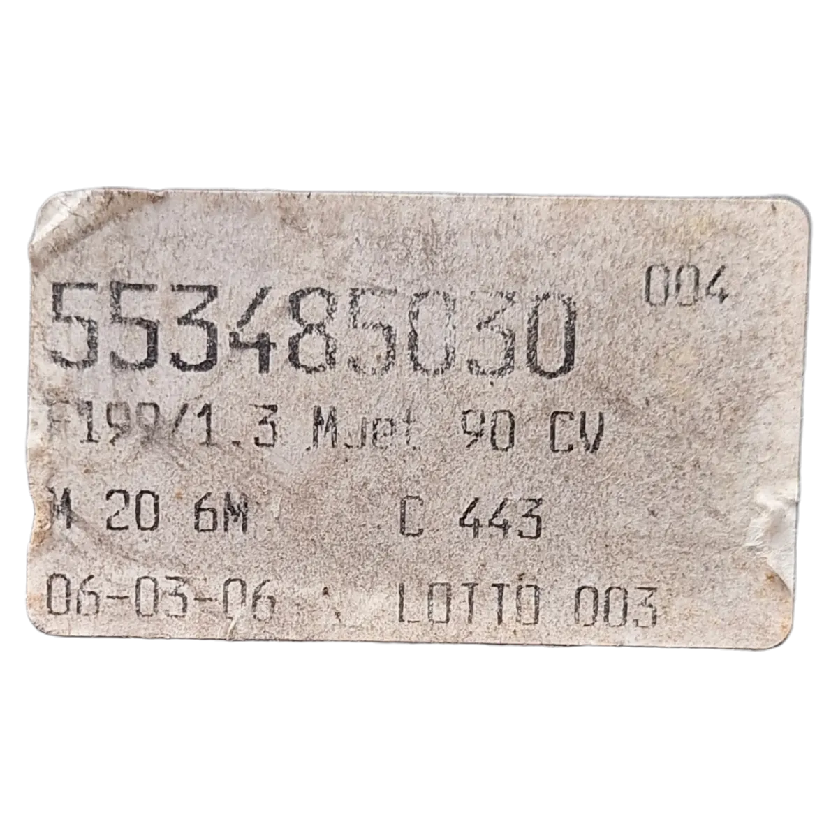 Fiat Punto Grande 1.3 M-jet  05-18   mehanizam šaltanja- šalt hebla    553485030