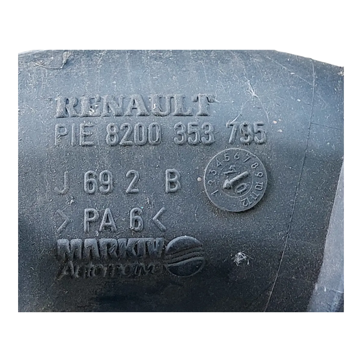 Renault Laguna II 1.9 DCI 00-07 cijev/crijevo turbine 8200353795